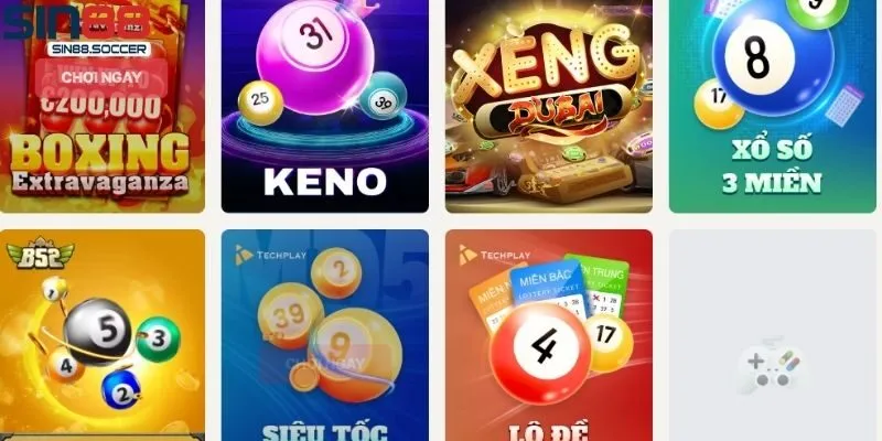 Giới thiệu danh sách các sản phẩm cá cược xổ số ăn khách
